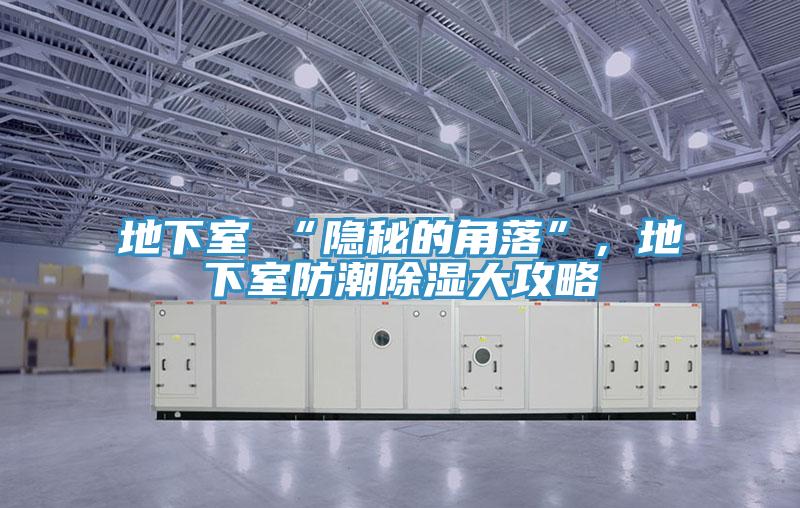 地下室≠“隱秘的角落”，地下室防潮除濕大攻略