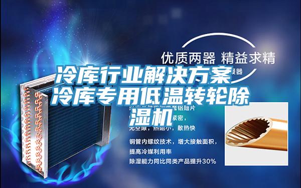 冷庫行業解決方案 冷庫專用低溫轉輪除濕機