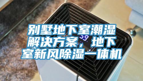 別墅地下室潮濕解決方案，地下室新風(fēng)除濕一體機(jī)
