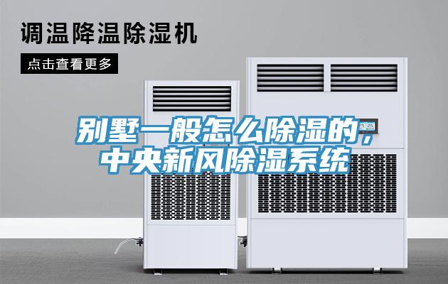 別墅一般怎么除濕的，中央新風(fēng)除濕系統(tǒng)