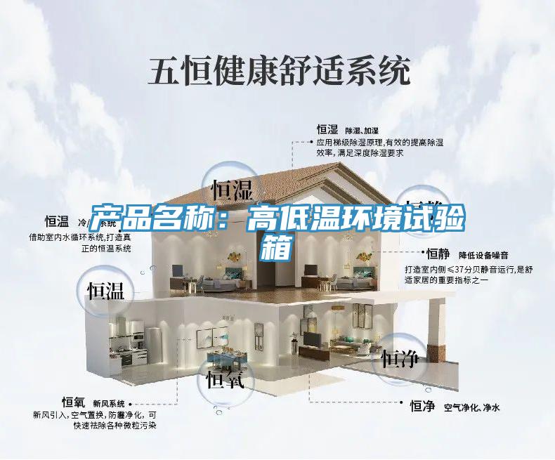 產(chǎn)品名稱(chēng)：高低溫環(huán)境試驗(yàn)箱