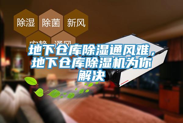地下倉庫除濕通風難，地下倉庫除濕機為你解決