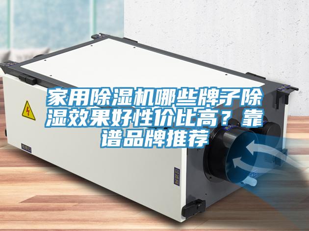 家用除濕機哪些牌子除濕效果好性價比高？靠譜品牌推薦