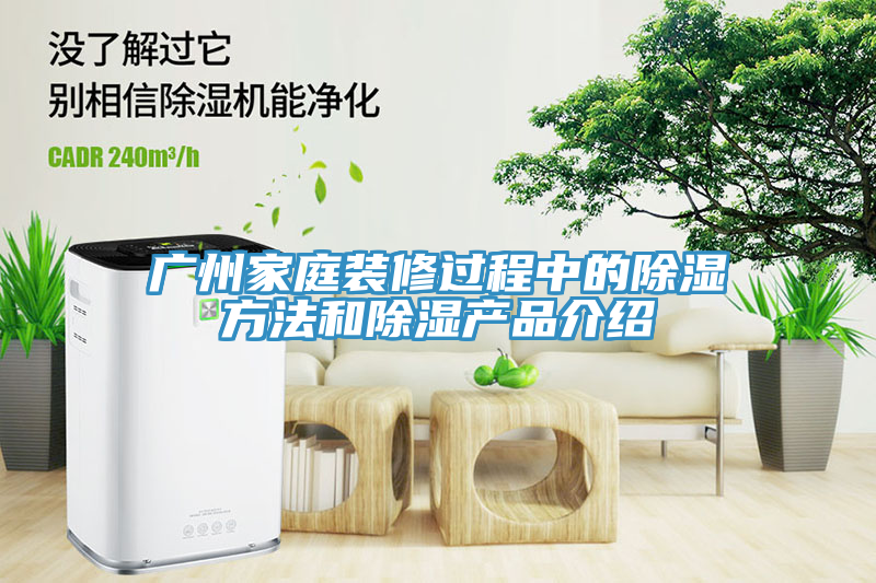 廣州家庭裝修過程中的除濕方法和除濕產(chǎn)品介紹