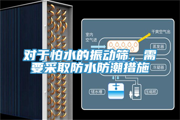 對于怕水的振動篩，需要采取防水防潮措施