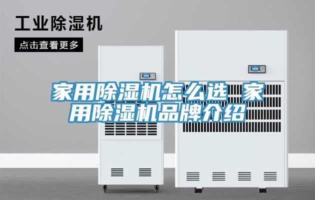 家用除濕機(jī)怎么選 家用除濕機(jī)品牌介紹