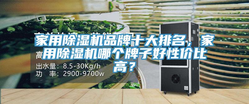 家用除濕機品牌十大排名，家用除濕機哪個牌子好性價比高？