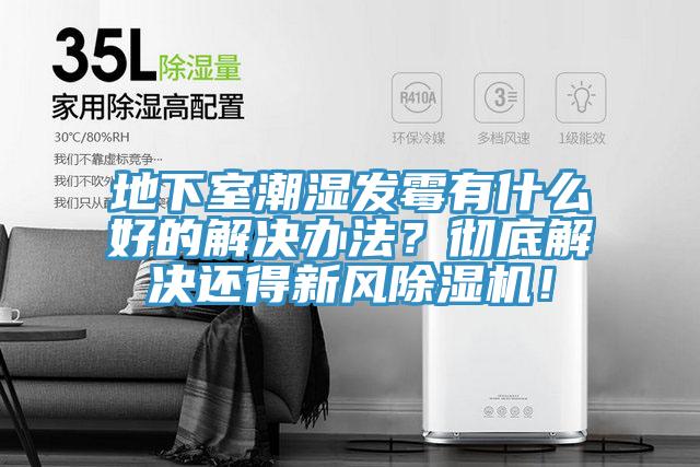 地下室潮濕發(fā)霉有什么好的解決辦法？徹底解決還得新風(fēng)除濕機(jī)！