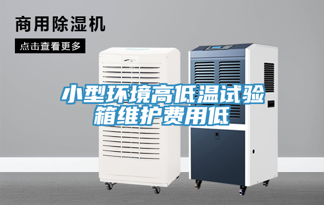 小型環境高低溫試驗箱維護費用低