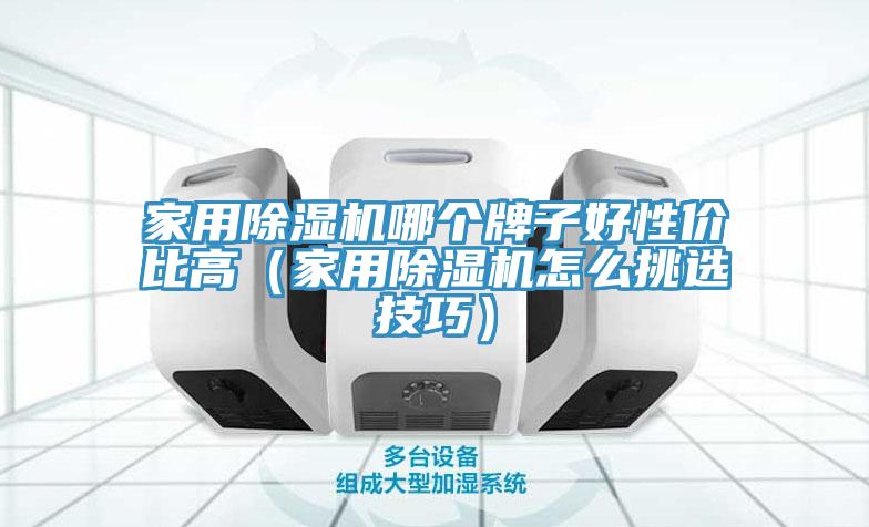 家用除濕機哪個牌子好性價比高（家用除濕機怎么挑選技巧）