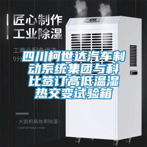 四川柯世達(dá)汽車制動(dòng)系統(tǒng)集團(tuán)與科比簽訂高低溫濕熱交變?cè)囼?yàn)箱