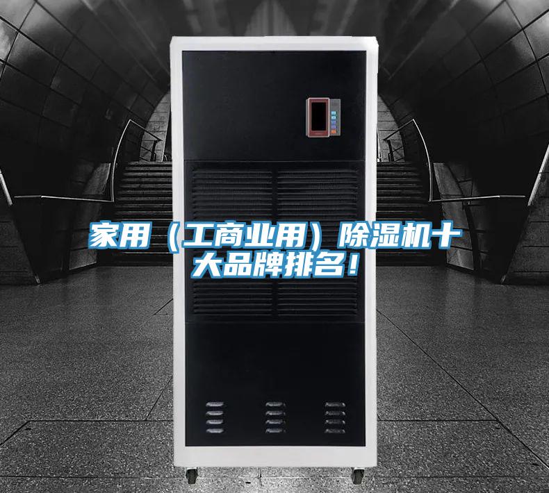 家用（工商業用）除濕機十大品牌排名！