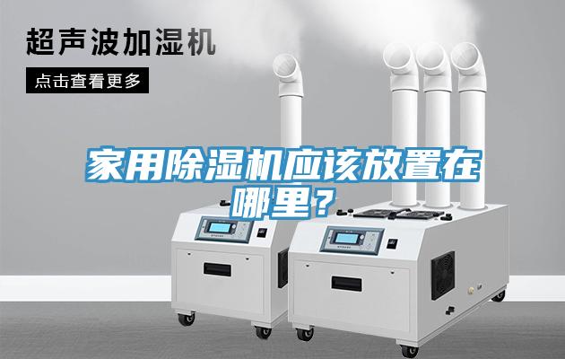 家用除濕機應該放置在哪里？