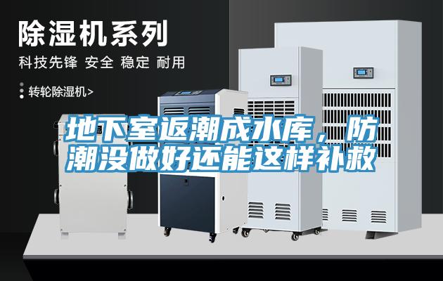 地下室返潮成水庫，防潮沒做好還能這樣補救