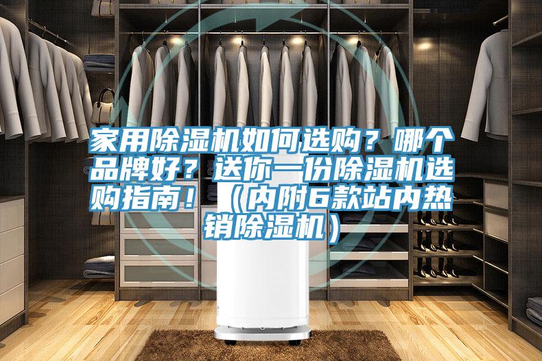 家用除濕機如何選購？哪個品牌好？送你一份除濕機選購指南！（內附6款站內熱銷除濕機）