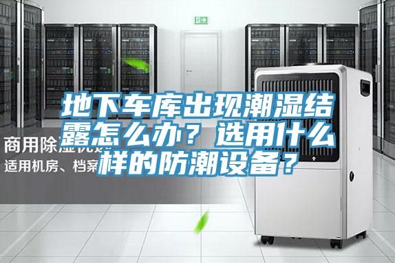 地下車庫(kù)出現(xiàn)潮濕結(jié)露怎么辦？選用什么樣的防潮設(shè)備？
