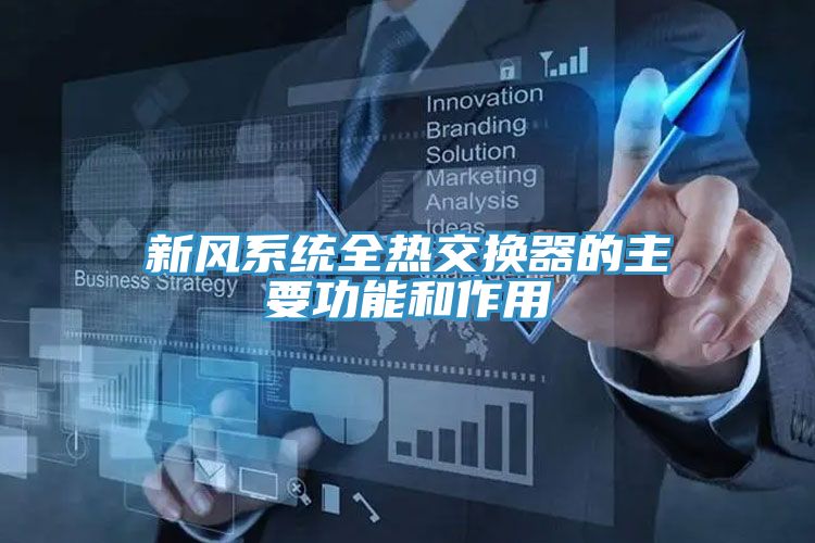 新風系統全熱交換器的主要功能和作用