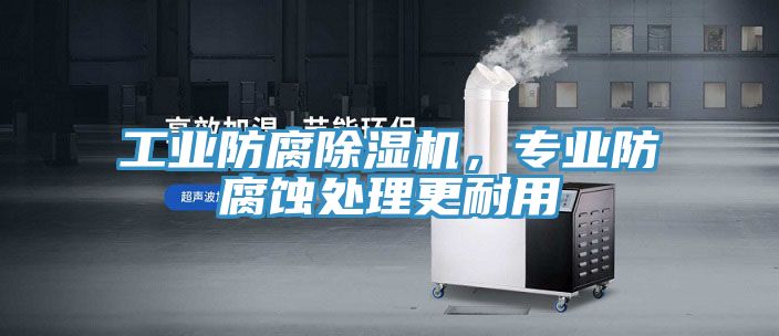 工業防腐除濕機，專業防腐蝕處理更耐用