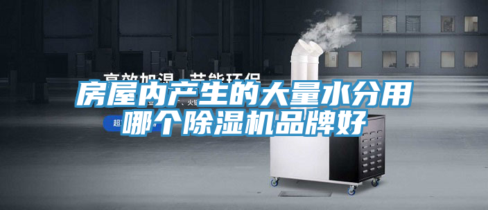 房屋內產生的大量水分用哪個除濕機品牌好