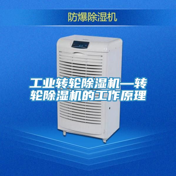 工業轉輪除濕機—轉輪除濕機的工作原理