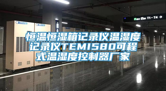 恒溫恒濕箱記錄儀溫濕度記錄儀TEMI580可程式溫濕度控制器廠家