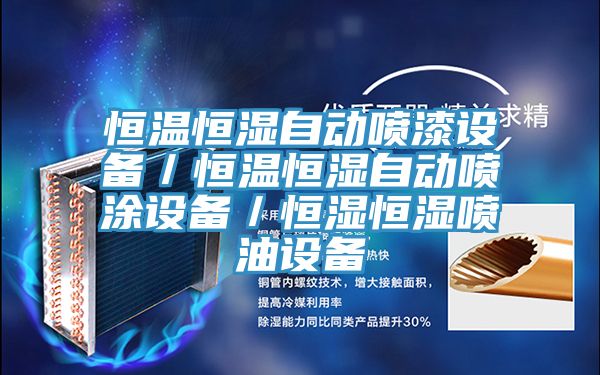 恒溫恒濕自動噴漆設備/恒溫恒濕自動噴涂設備/恒濕恒濕噴油設備