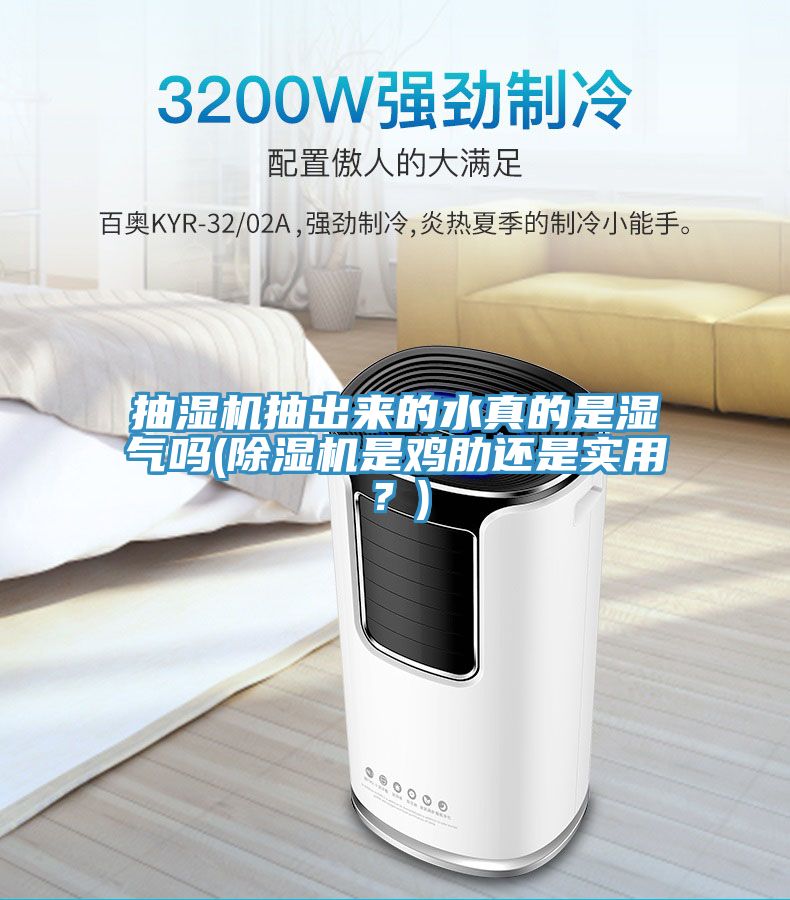 抽濕機抽出來的水真的是濕氣嗎(除濕機是雞肋還是實用？)