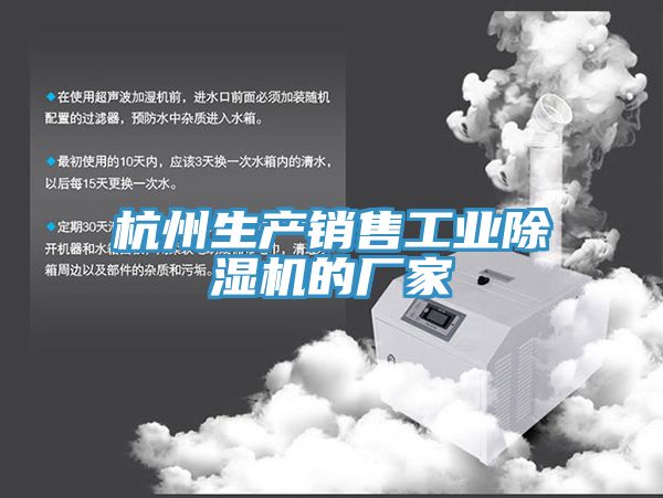 杭州生產(chǎn)銷(xiāo)售工業(yè)除濕機(jī)的廠家