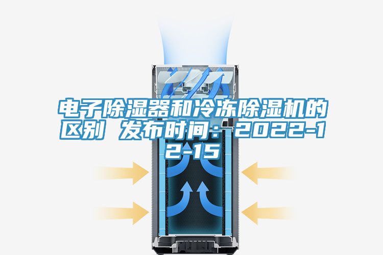 電子除濕器和冷凍除濕機的區別 發布時間:2022-12-15
