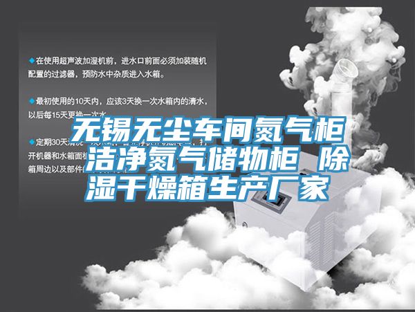 無錫無塵車間氮氣柜 潔凈氮氣儲物柜 除濕干燥箱生產(chǎn)廠家
