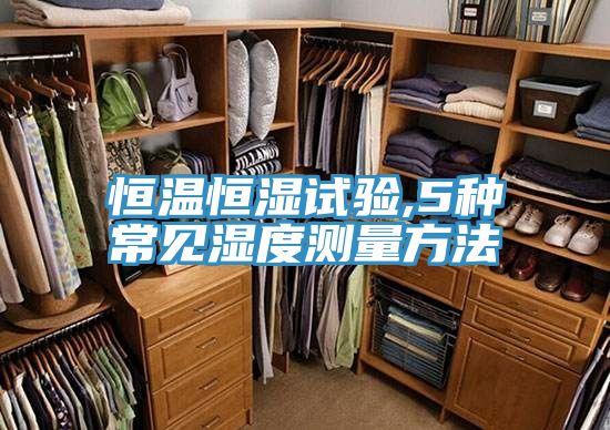 恒溫恒濕試驗,5種常見濕度測量方法