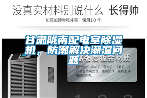 甘肅隴南配電室除濕機，防潮解決潮濕問題