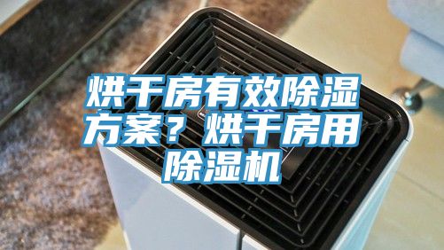 烘干房有效除濕方案?烘干房用除濕機