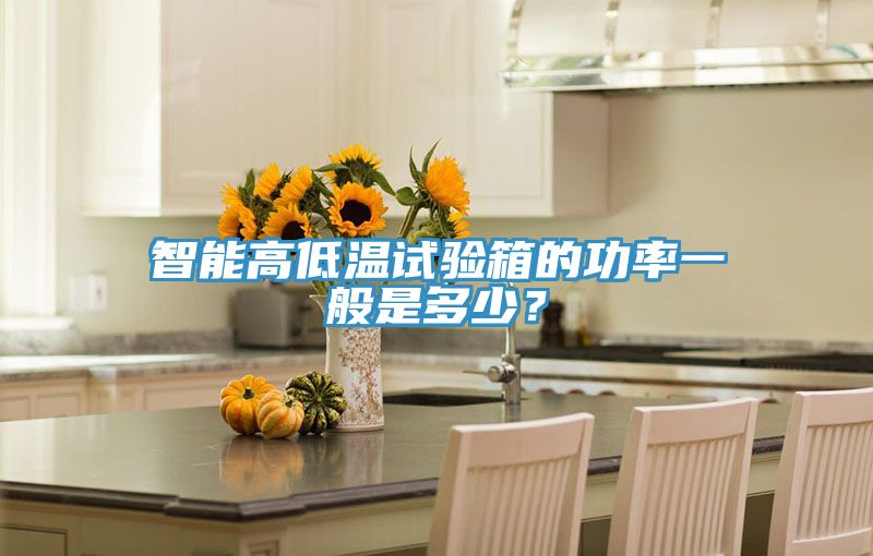 智能高低溫試驗(yàn)箱的功率一般是多少？
