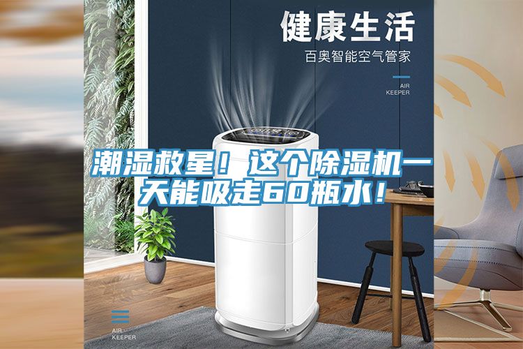 潮濕救星！這個除濕機一天能吸走60瓶水！