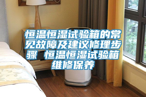 恒溫恒濕試驗箱的常見故障及建議修理步驟 恒溫恒濕試驗箱維修保養(yǎng)