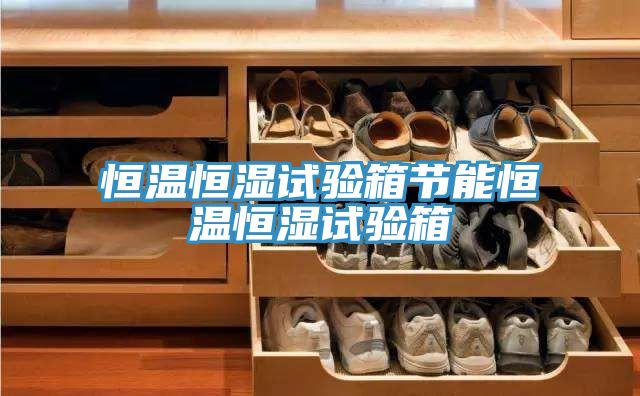 恒溫恒濕試驗箱節能恒溫恒濕試驗箱
