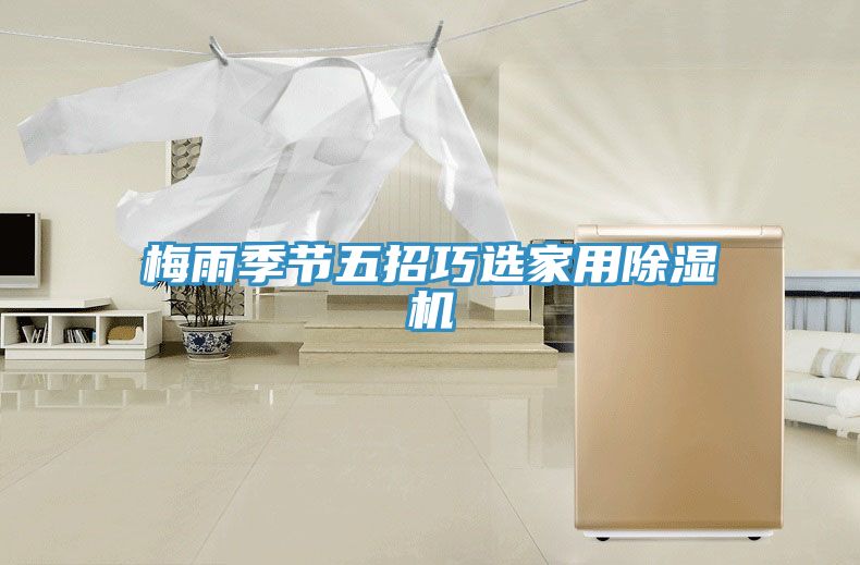 梅雨季節五招巧選家用除濕機