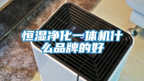 恒濕凈化一體機什么品牌的好