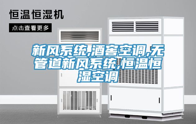 新風系統,酒窖空調,無管道新風系統,恒溫恒濕空調