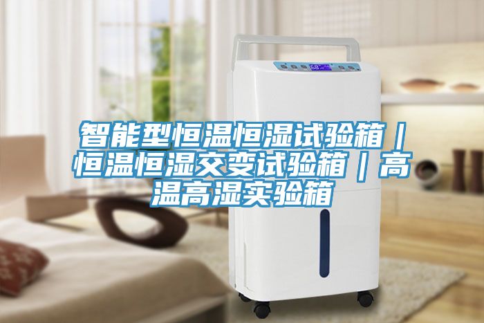 智能型恒溫恒濕試驗箱｜恒溫恒濕交變試驗箱｜高溫高濕實驗箱
