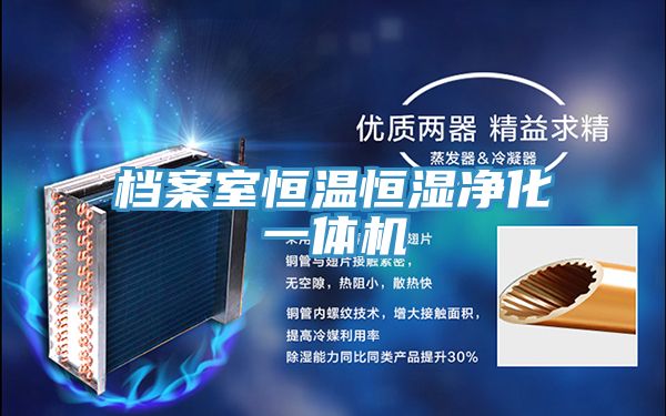 檔案室恒溫恒濕凈化一體機