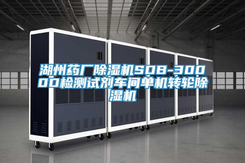湖州藥廠除濕機SDB-3000D檢測試劑車間單機轉輪除濕機