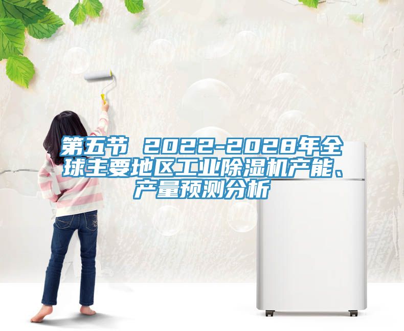 第五節(jié) 2022-2028年全球主要地區(qū)工業(yè)除濕機產(chǎn)能、產(chǎn)量預(yù)測分析