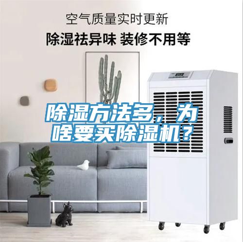除濕方法多，為啥要買除濕機？