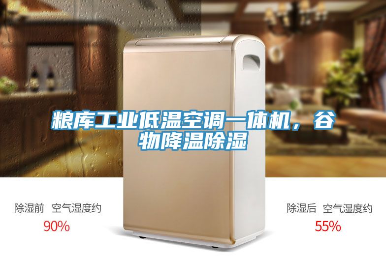 糧庫工業(yè)低溫空調(diào)一體機(jī)，谷物降溫除濕