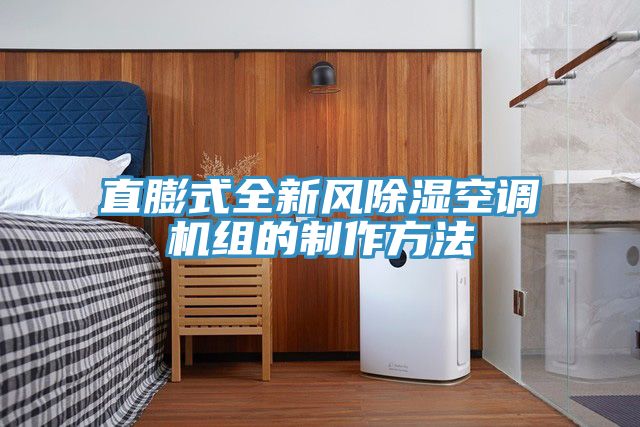 直膨式全新風除濕空調(diào)機組的制作方法