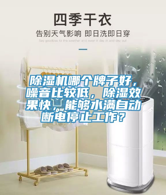除濕機(jī)哪個(gè)牌子好，噪音比較低，除濕效果快，能夠水滿自動斷電停止工作？