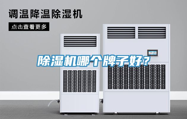 除濕機哪個牌子好？