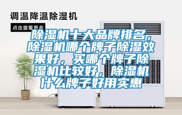 除濕機(jī)十大品牌排名，除濕機(jī)哪個(gè)牌子除濕效果好，買哪個(gè)牌子除濕機(jī)比較好，除濕機(jī)什么牌子好用實(shí)惠